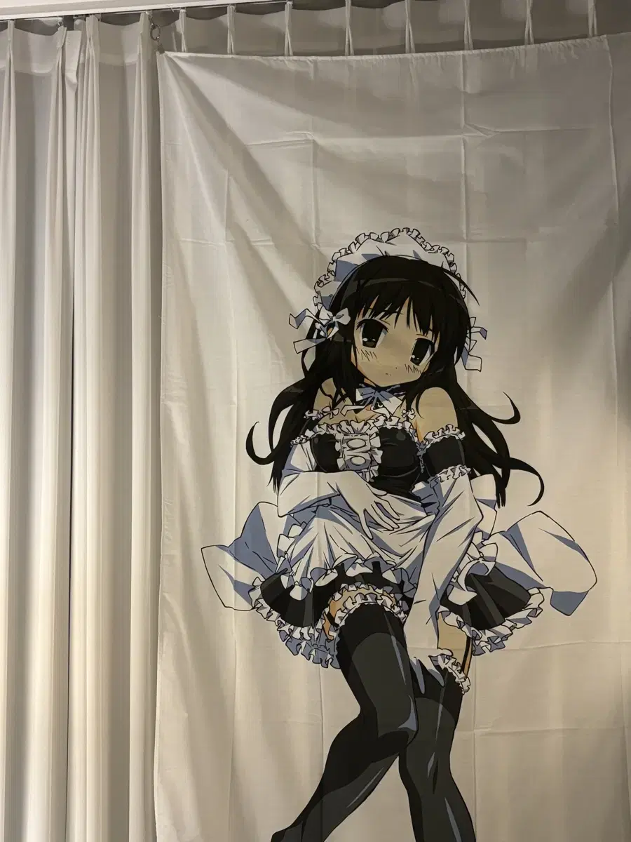 This is my zuu, the beautiful girl maid Kurauchi Anna bedsheet tapestry