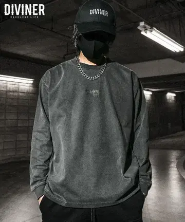 DIVINER 디비너 Back Message L/TEE L사이즈
