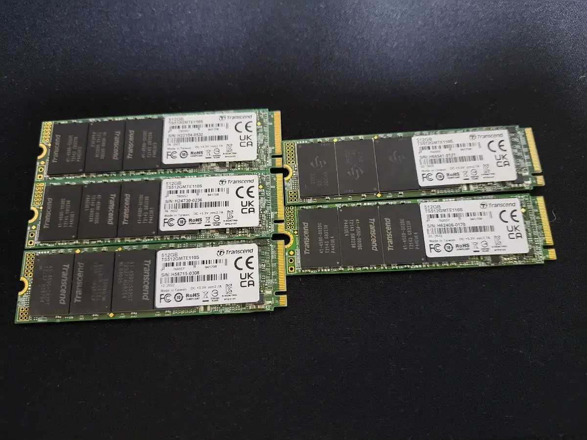 트랜센드 NVME SSD TS512GMTE110S 512GB