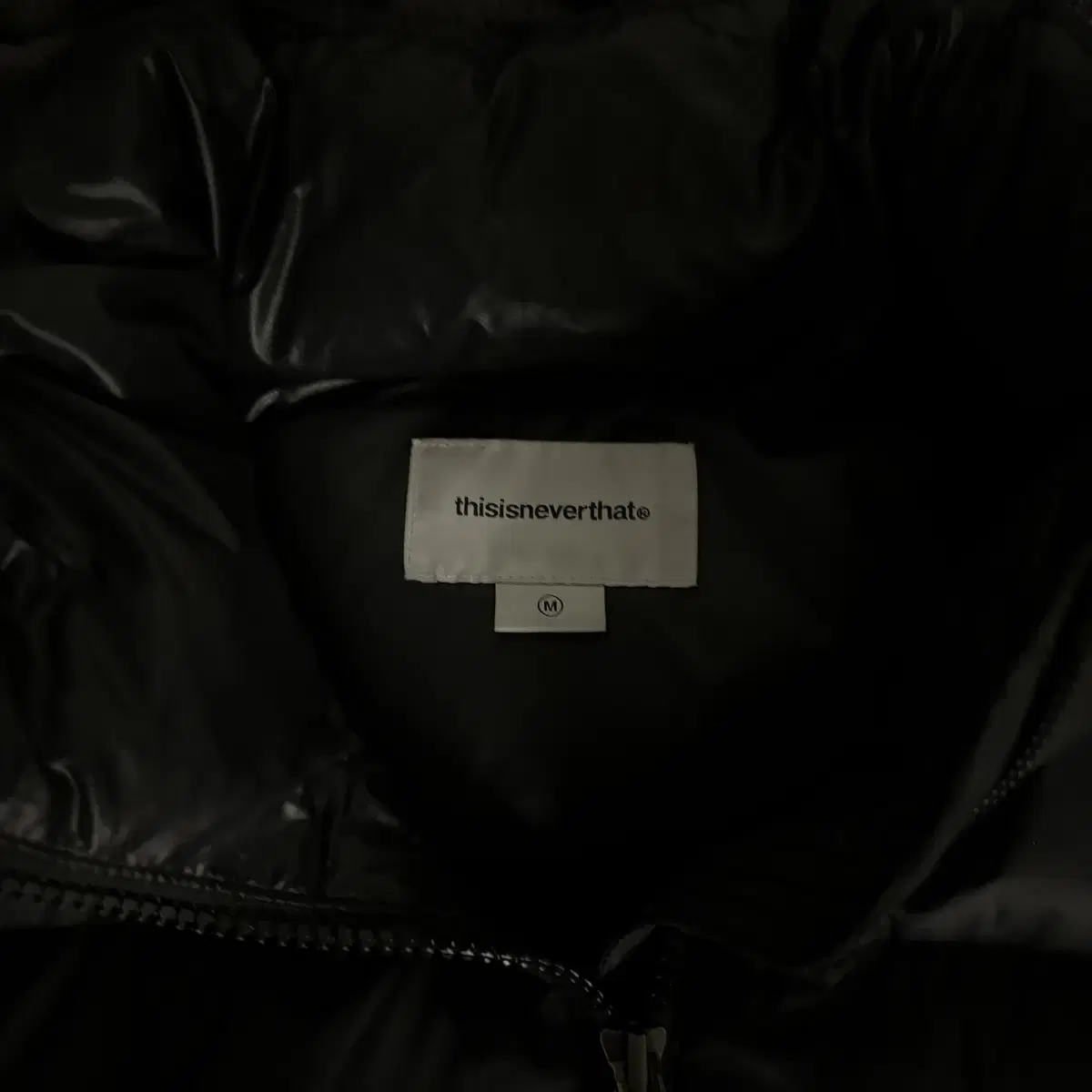 디스이즈 네버뎃 PERTEX T Down Jacket Black