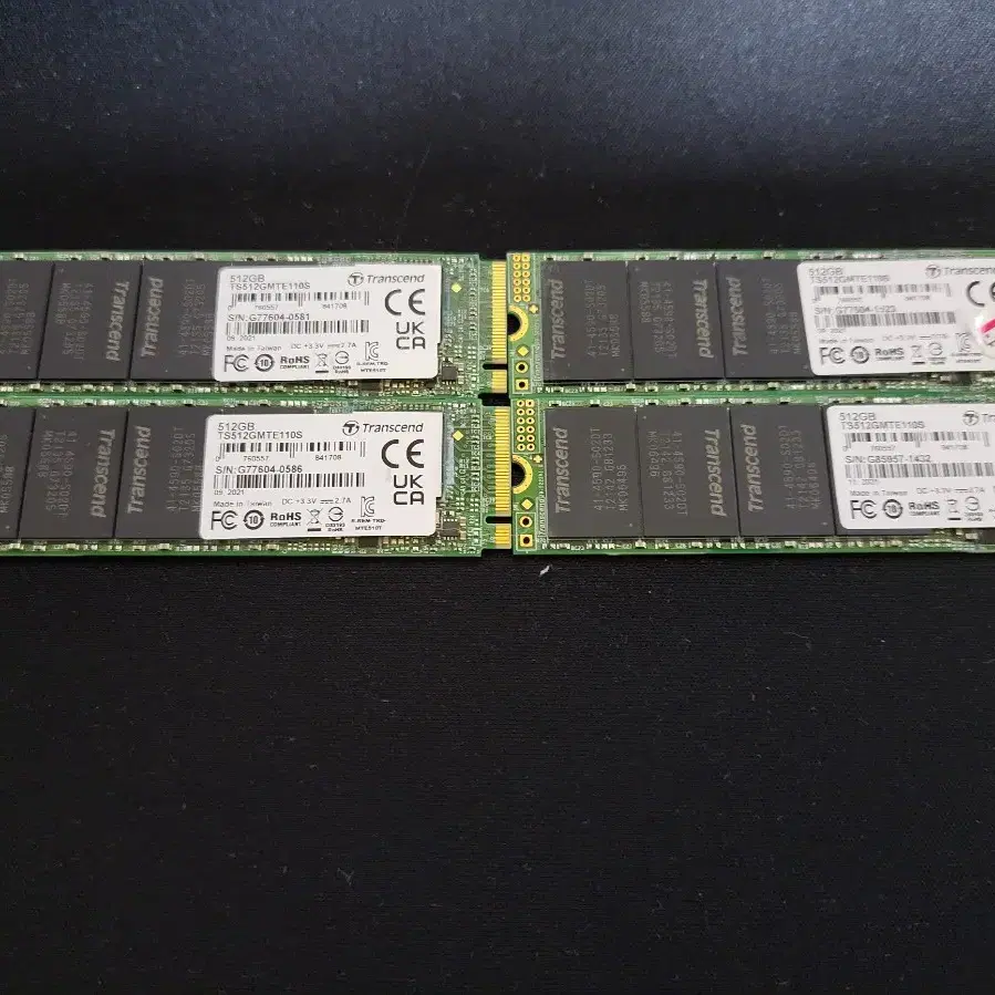 트랜센드 NVME SSD TS512GMTE110S 512GB