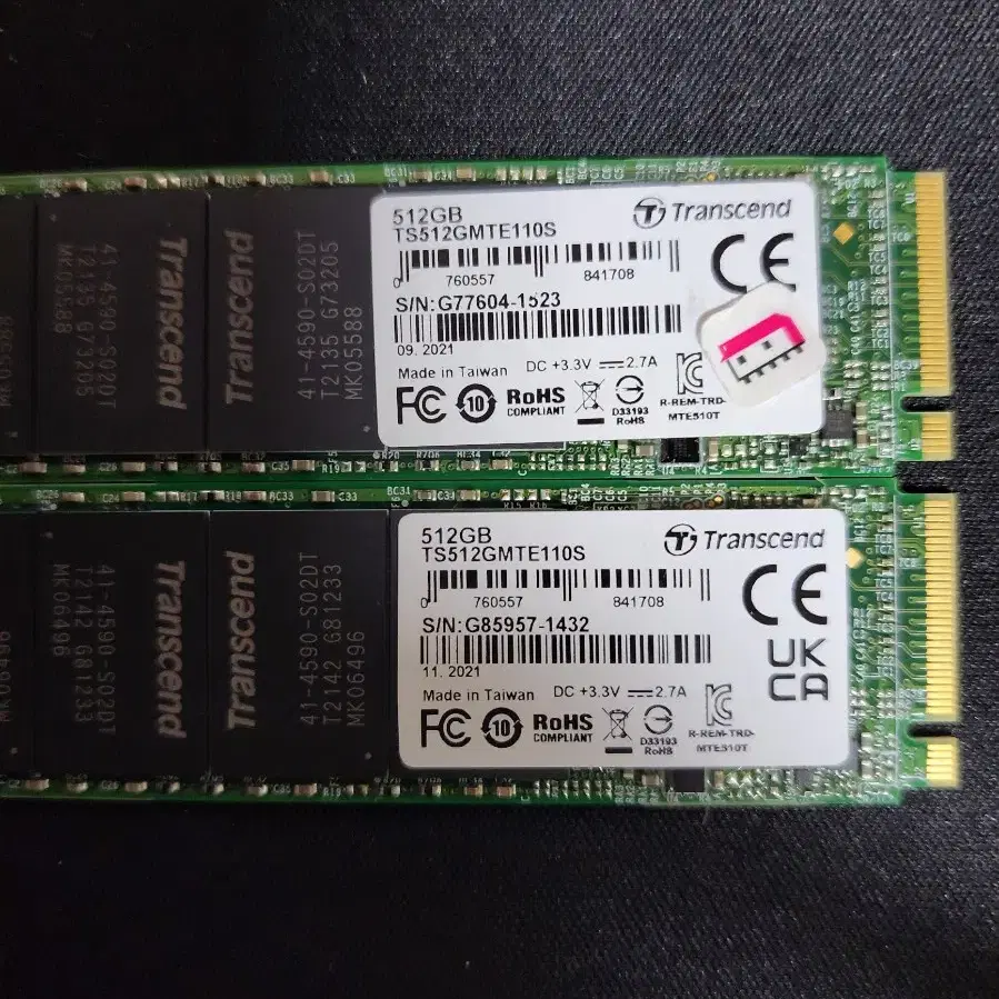 트랜센드 NVME SSD TS512GMTE110S 512GB