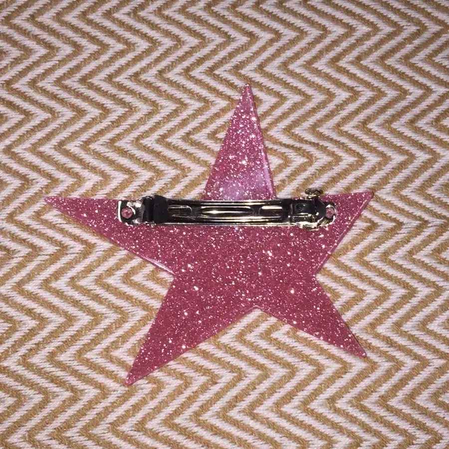 키치 글리터 별 헤어핀 KITSCH BIG STAR HAIR PIN