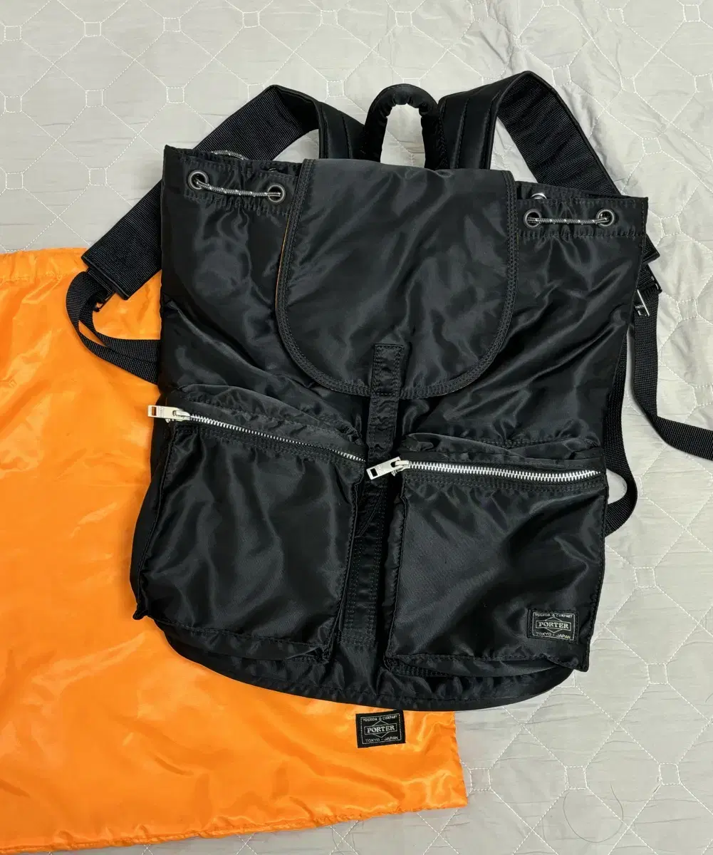 Porter Tanker Backpack Black