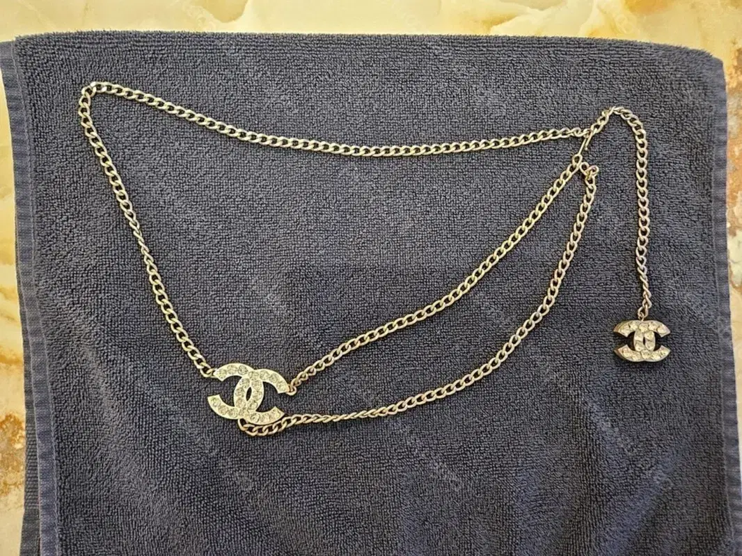 ChanelCCLogo ChainBelt And Necklace