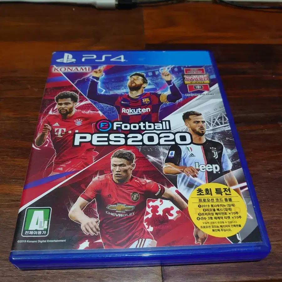 플스4 ps4 pes2020