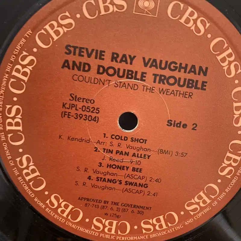 STEVIE RAY VAUGHAN AND LP / AA7057