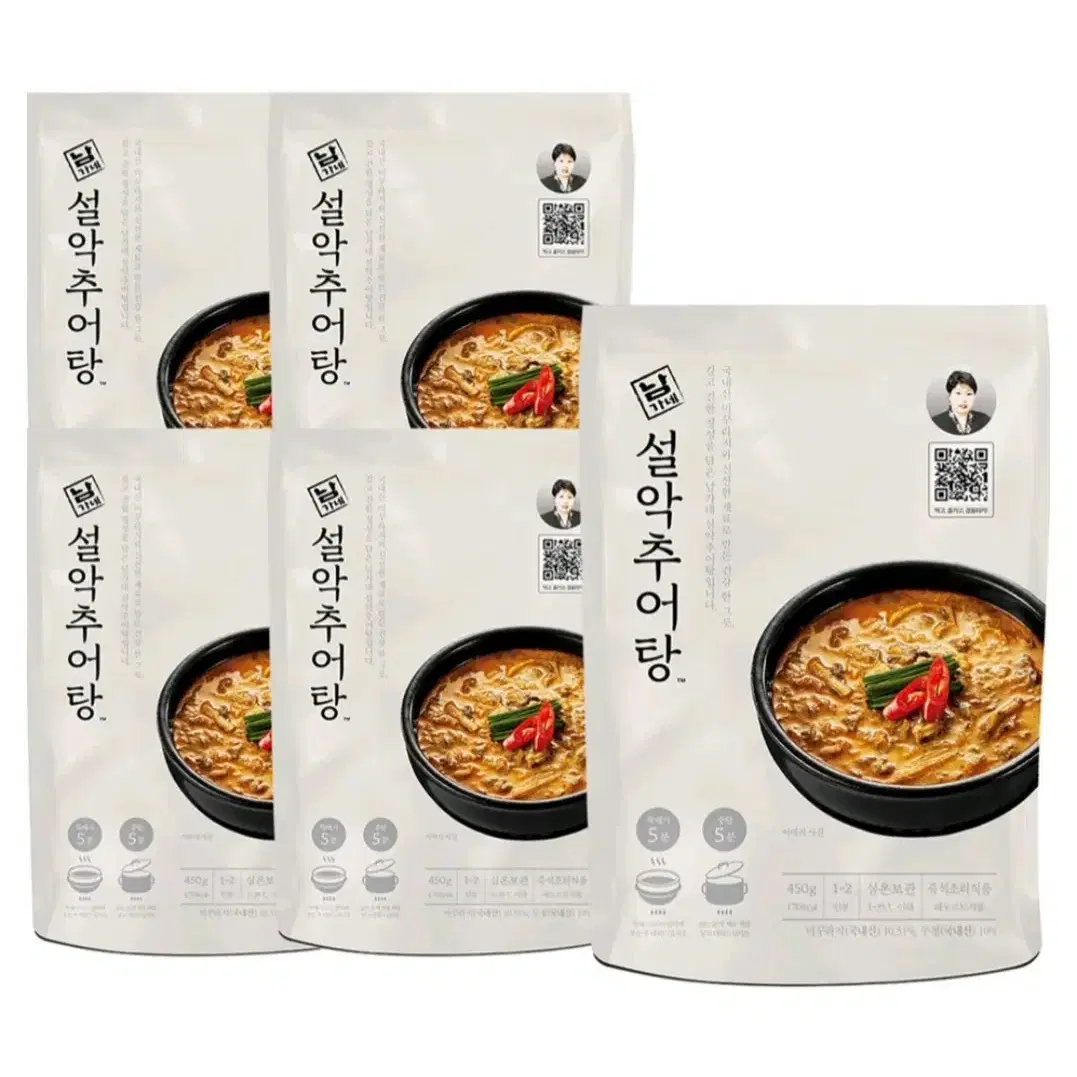 남가네설악추어탕, 450g, 5개