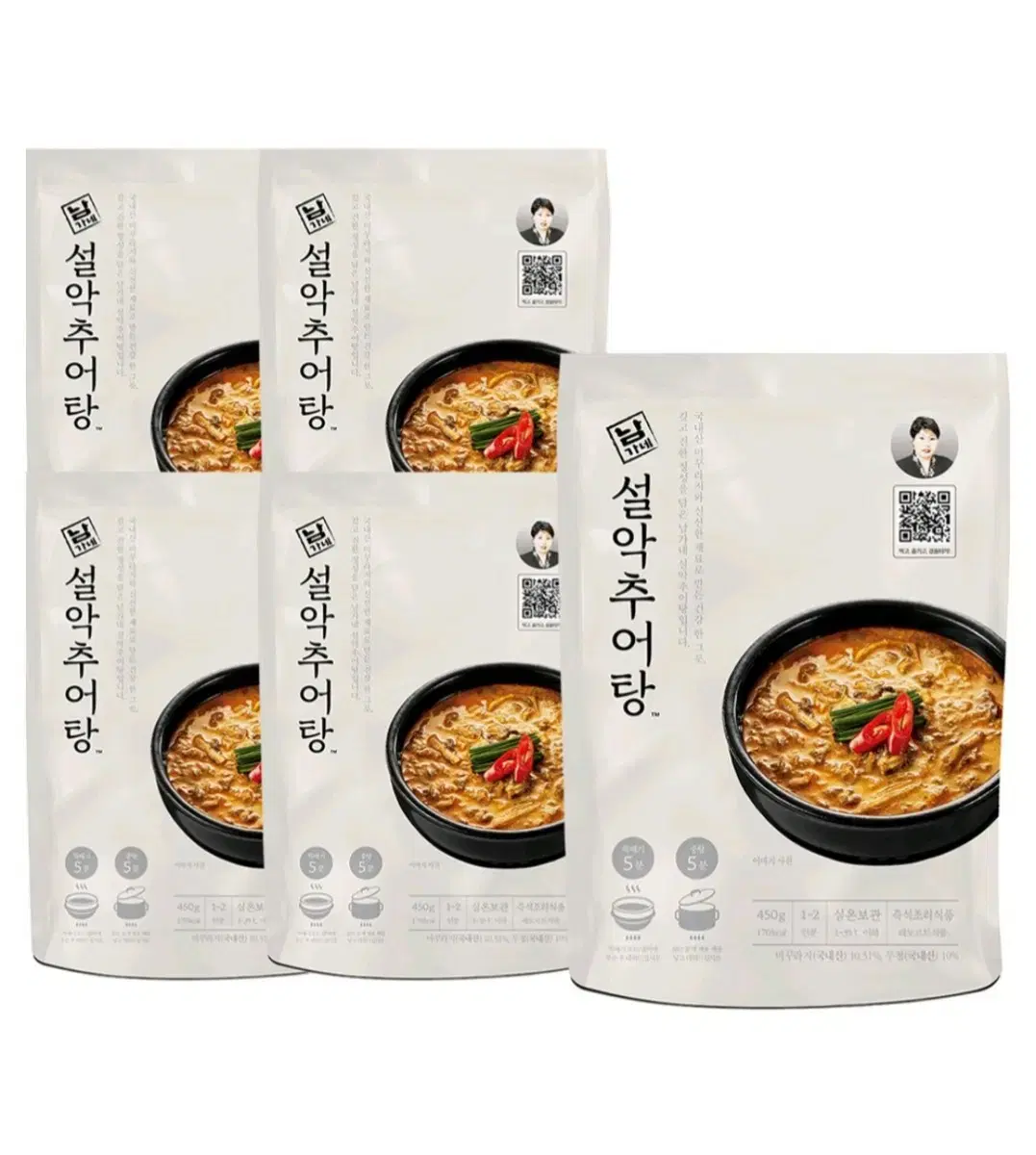 남가네설악추어탕, 450g, 5개