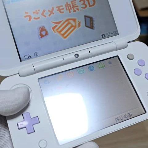 A급 닌텐도 new2ds 뉴2dsll일본판 라벤더 우고메모