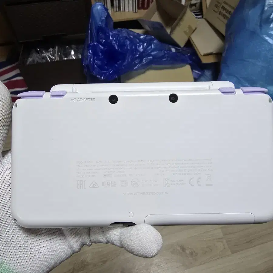 A급 닌텐도 new2ds 뉴2dsll일본판 라벤더 우고메모