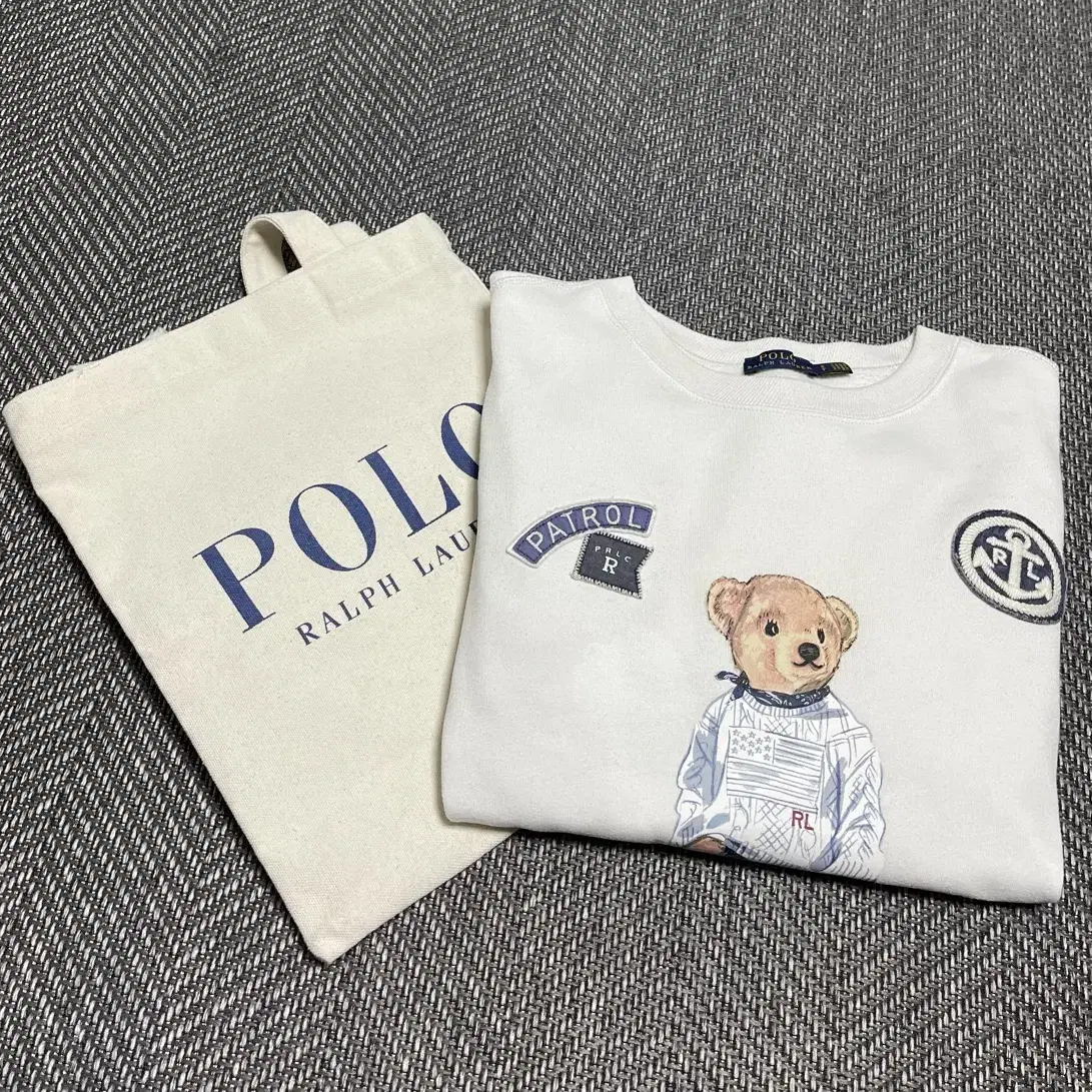 S] 폴로베어 (POLO Ralph Lauren)맨투맨+에코백