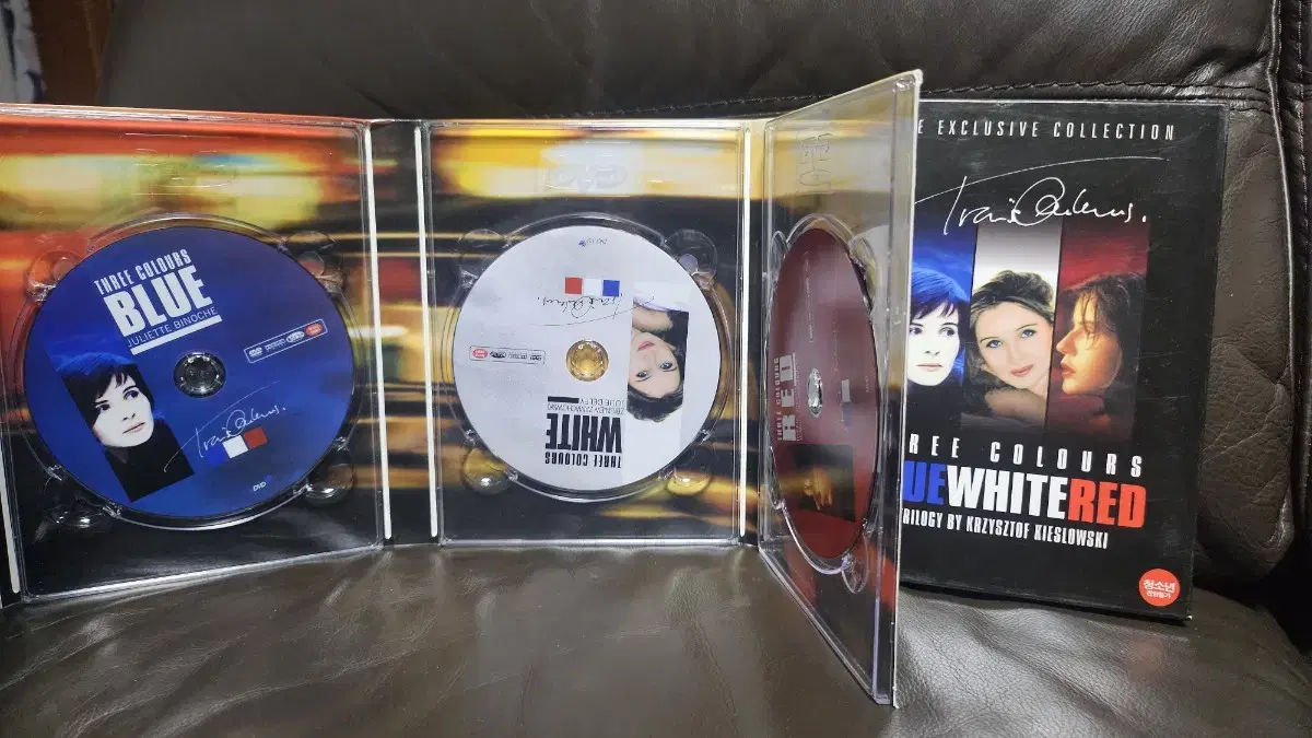 DVD bloo White Red Set 3disc