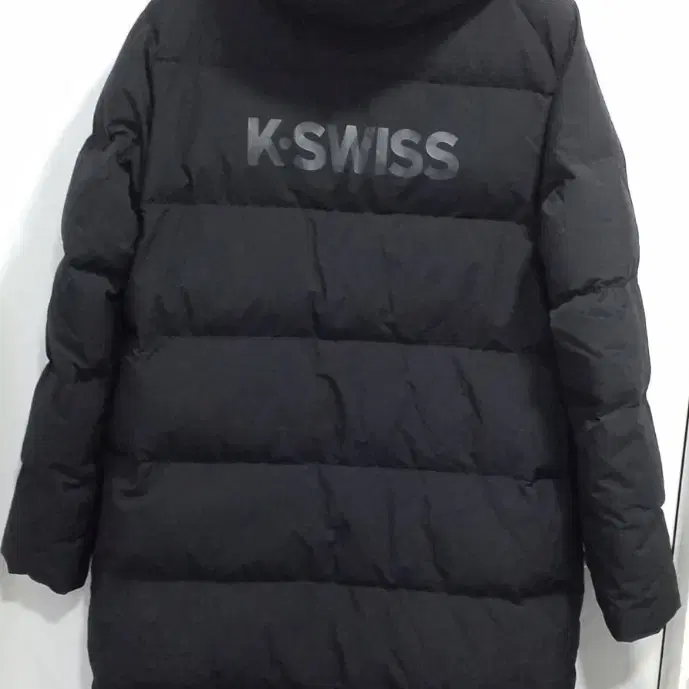 K-SWISS 오리털 롱패딩/100/새제품 수준/정품/남여공용