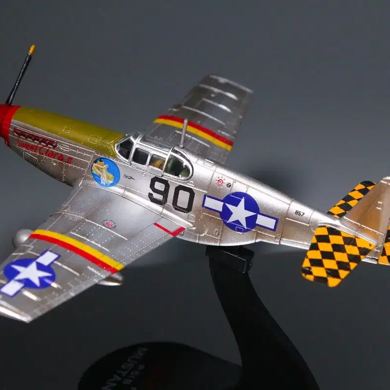 1/72 P-51B 머스탱 전투기모형