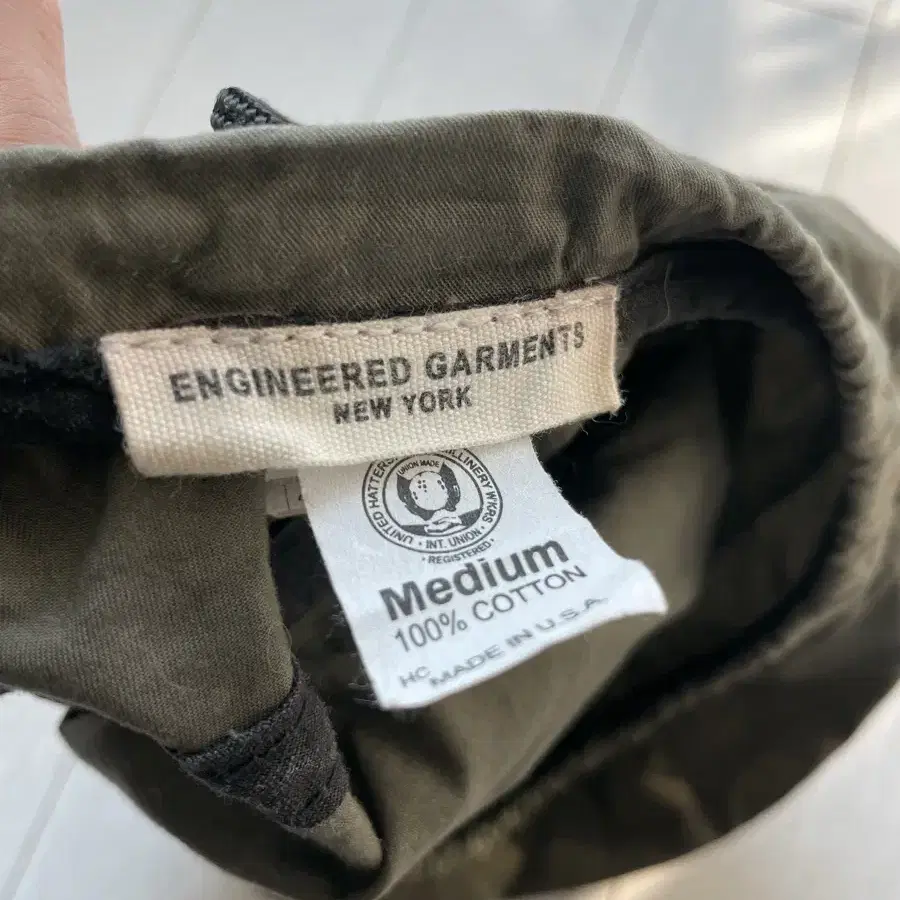 엔가 베렛 engineered garments 올리브