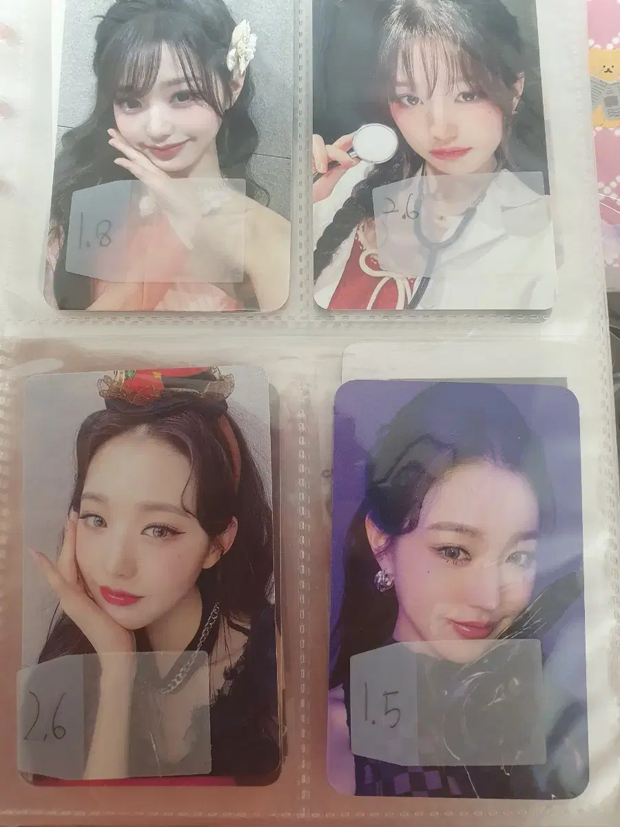 ive photocard wts! (lots of behinds)