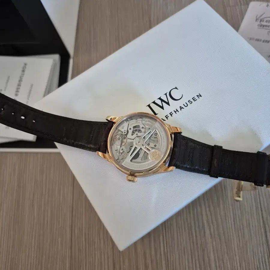 IWC IW500701 7days 금통 포르투기저 금부엉이 시계