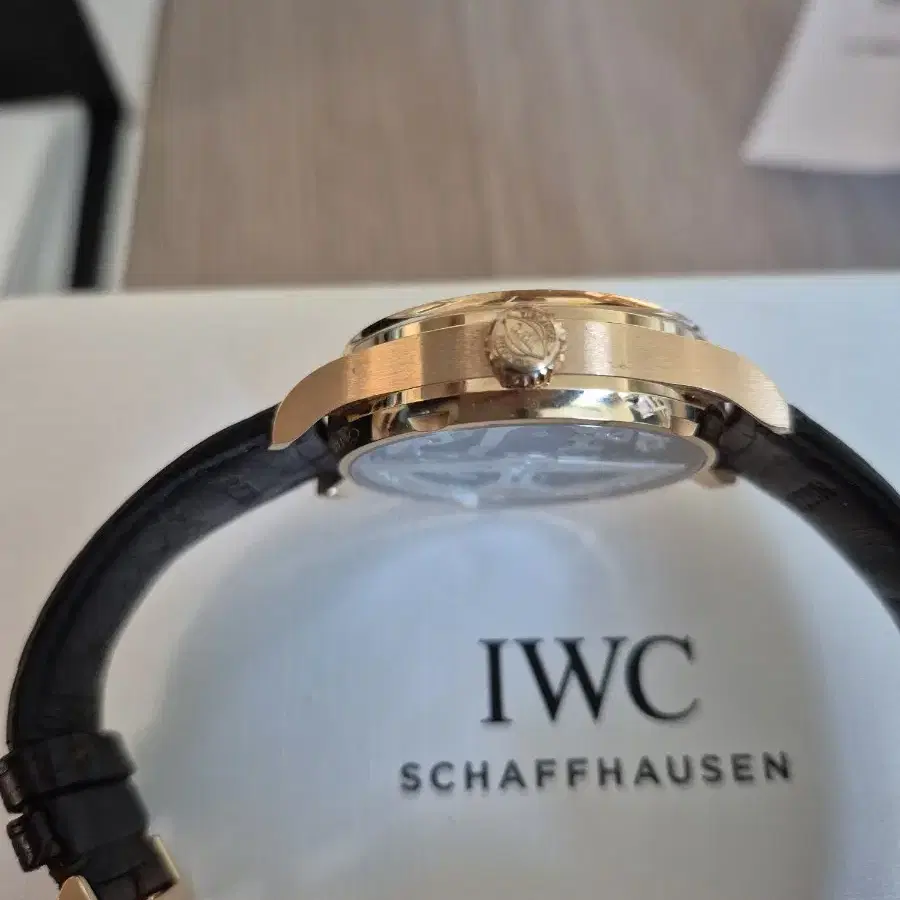 IWC IW500701 7days 금통 포르투기저 금부엉이 시계