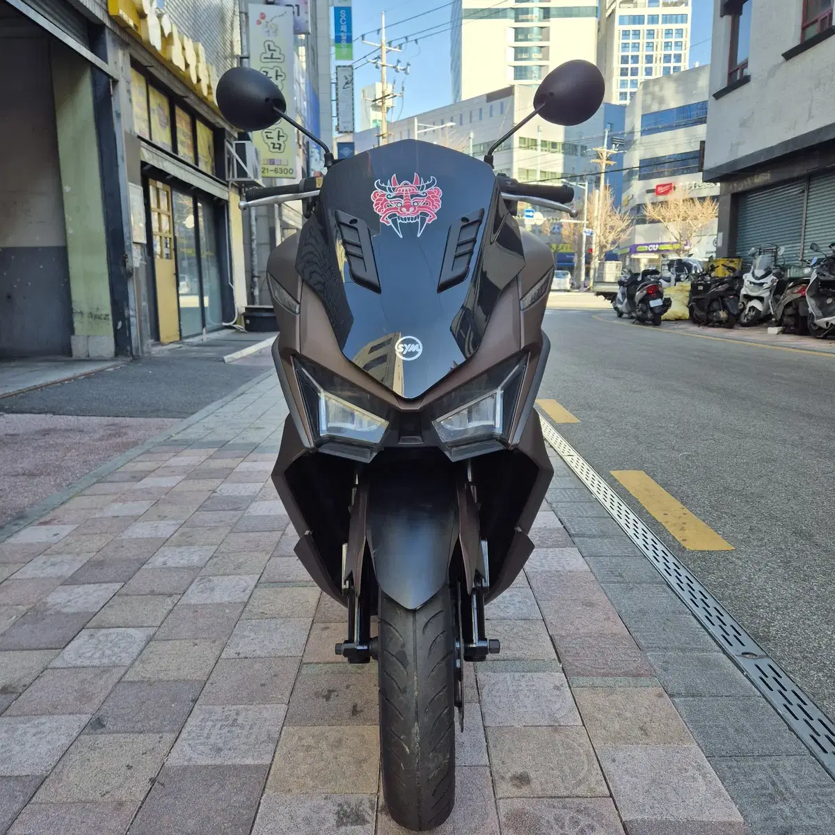 부산 센터판 S급 SYM VSX125 판매합니다.