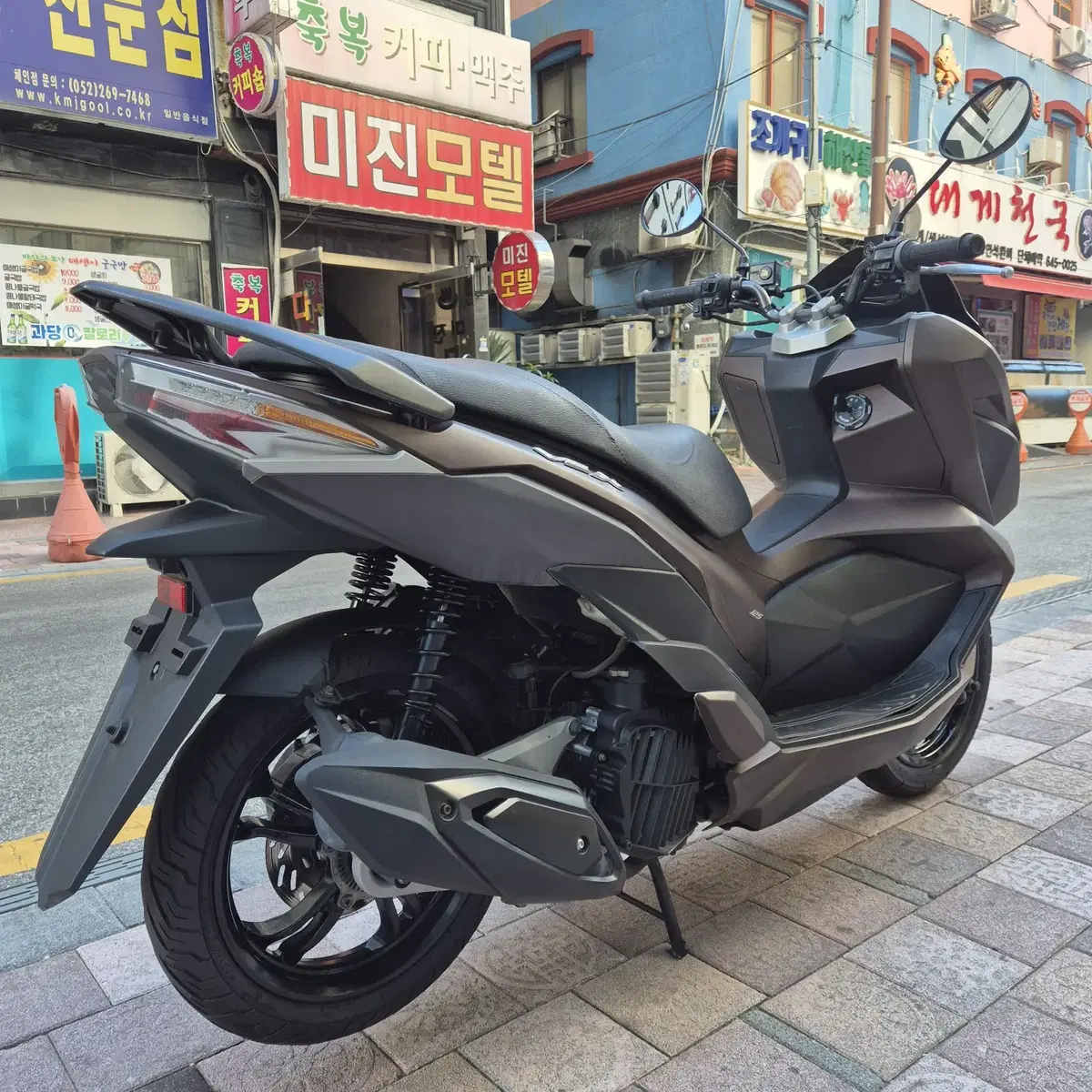 부산 센터판 S급 SYM VSX125 판매합니다.