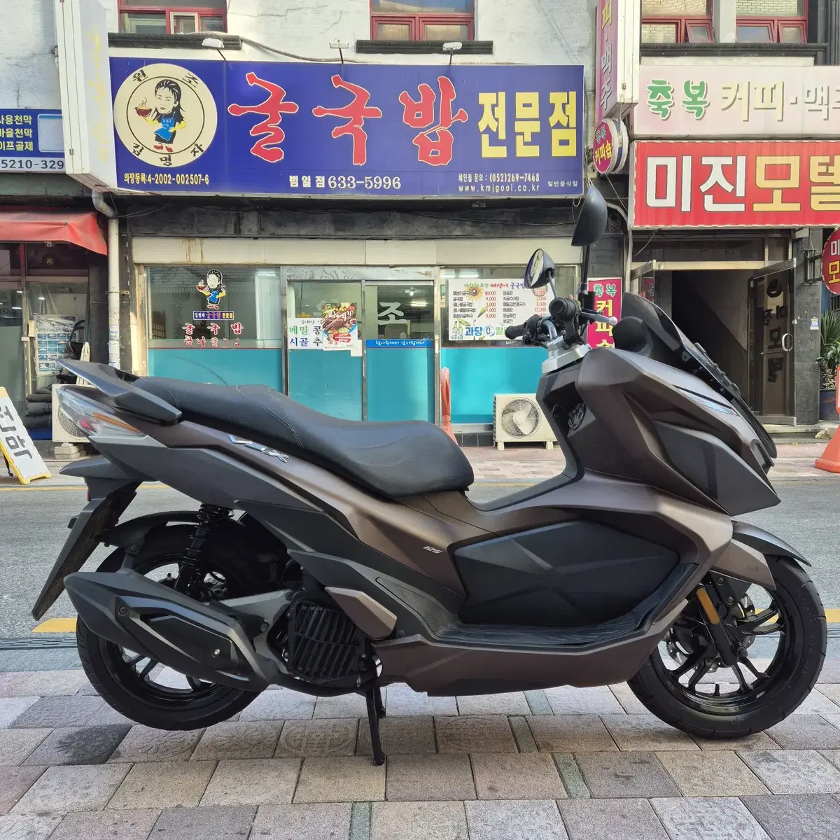 부산 센터판 S급 SYM VSX125 판매합니다.