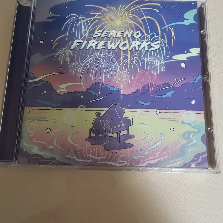 세레노 4집 firework  싸인 cd 엽서