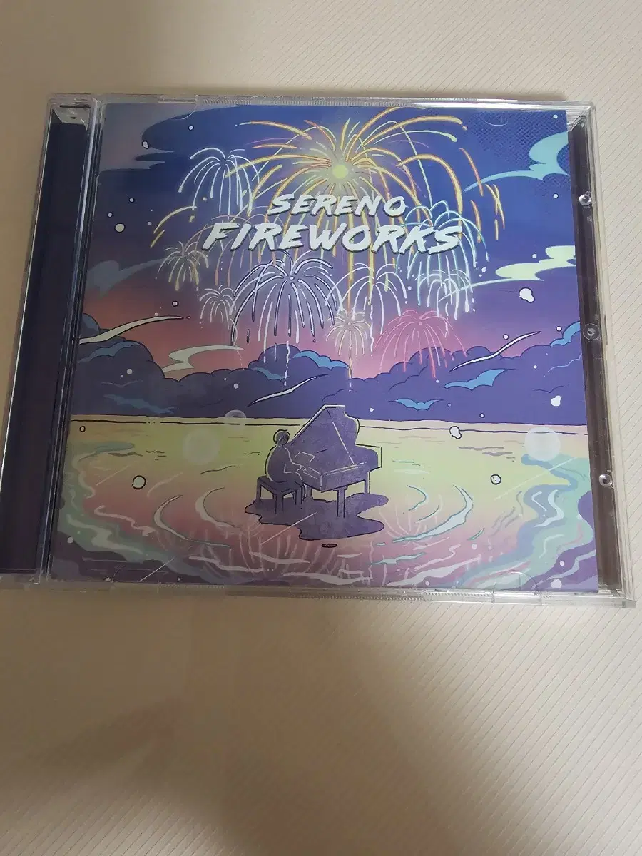 세레노 4집 firework  싸인 cd 엽서