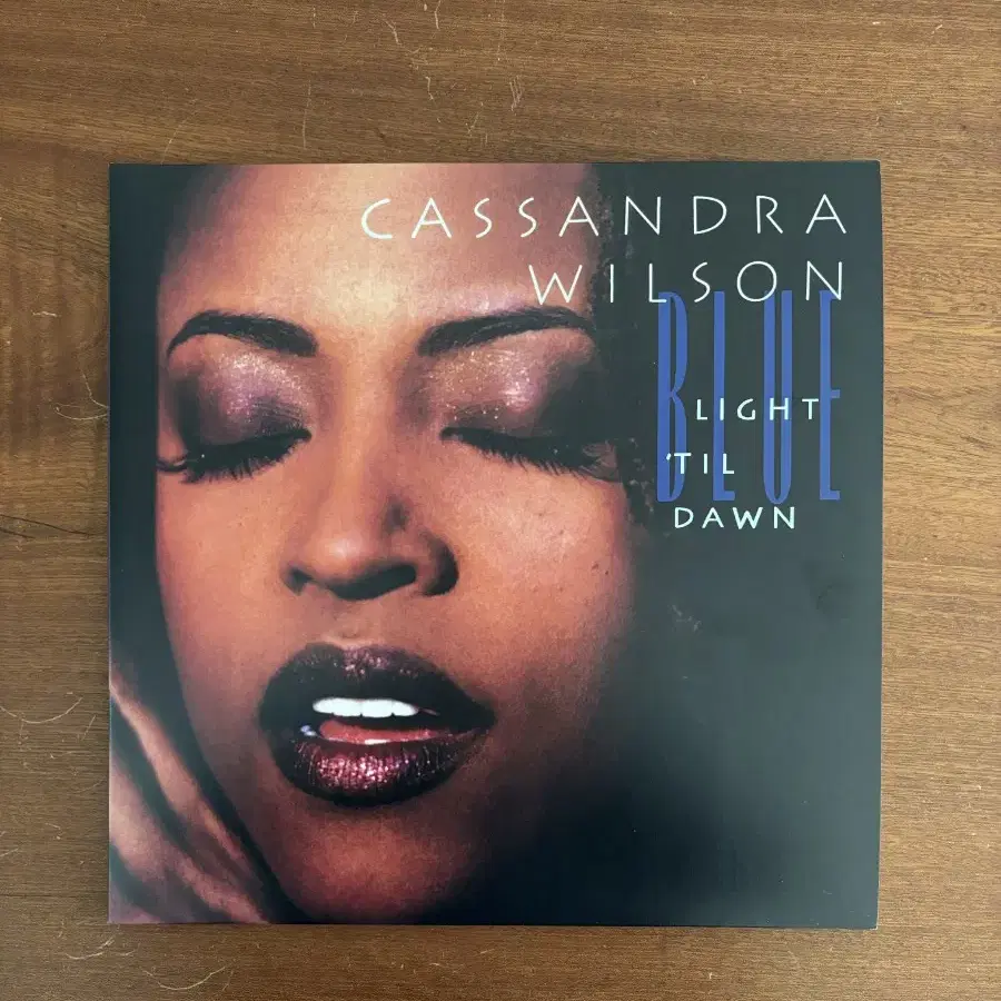 Cassandra Wilson Blue light 'til dawn LP