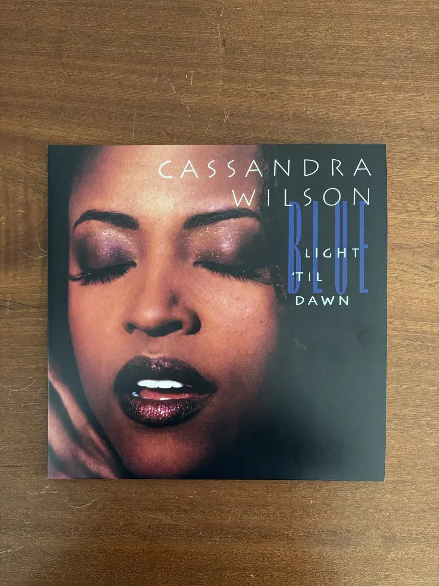 Cassandra Wilson Blue light 'til dawn LP