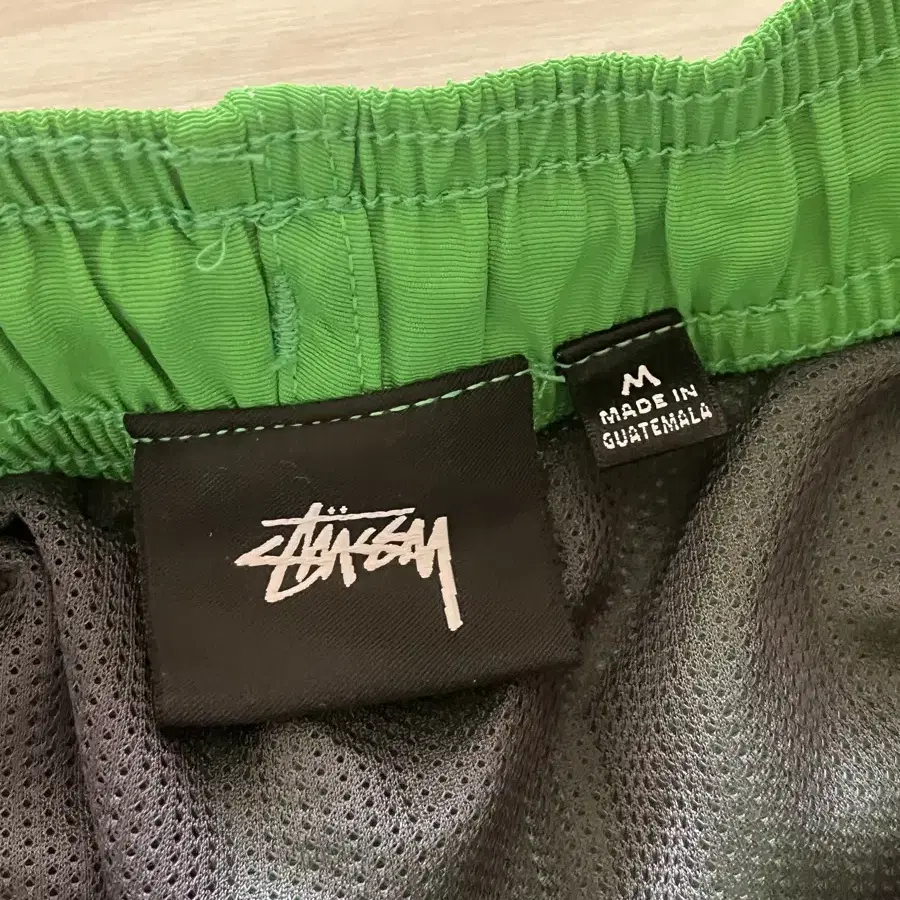 [옷장정리] stussy 스투시 스탁워터 쇼츠 그린 M