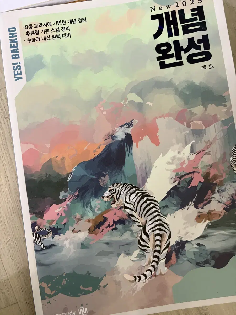 백호 2025 개념완성 판매합니다(정가 50000원)