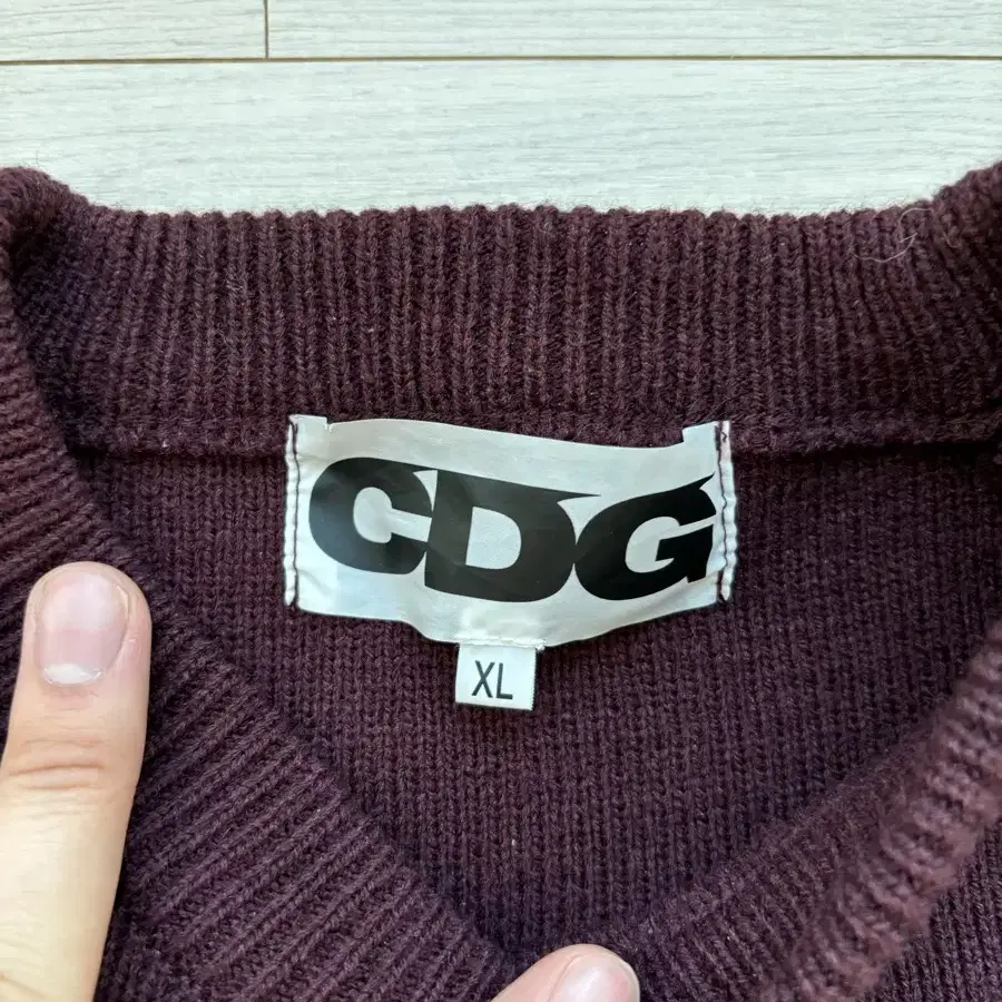 [XL] 꼼데가르송 CDG 니트