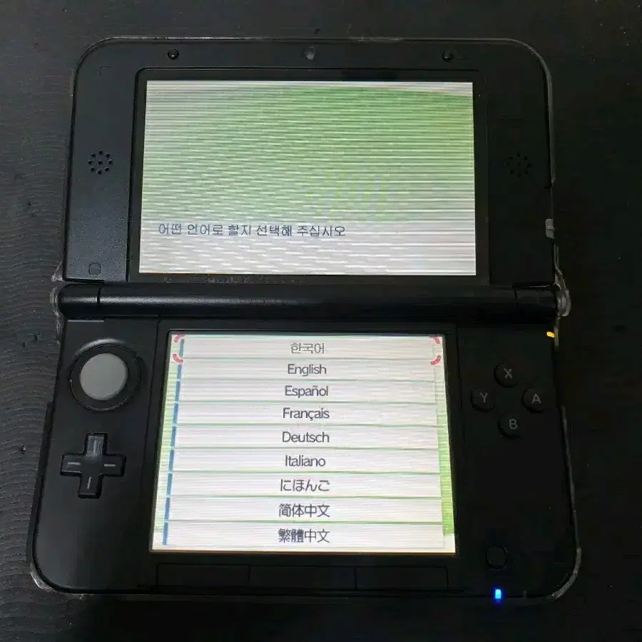 닌텐도 3DS XL 레드 순정 풀세트 + 포켓몬뱅크 + 서비스 칩2개.