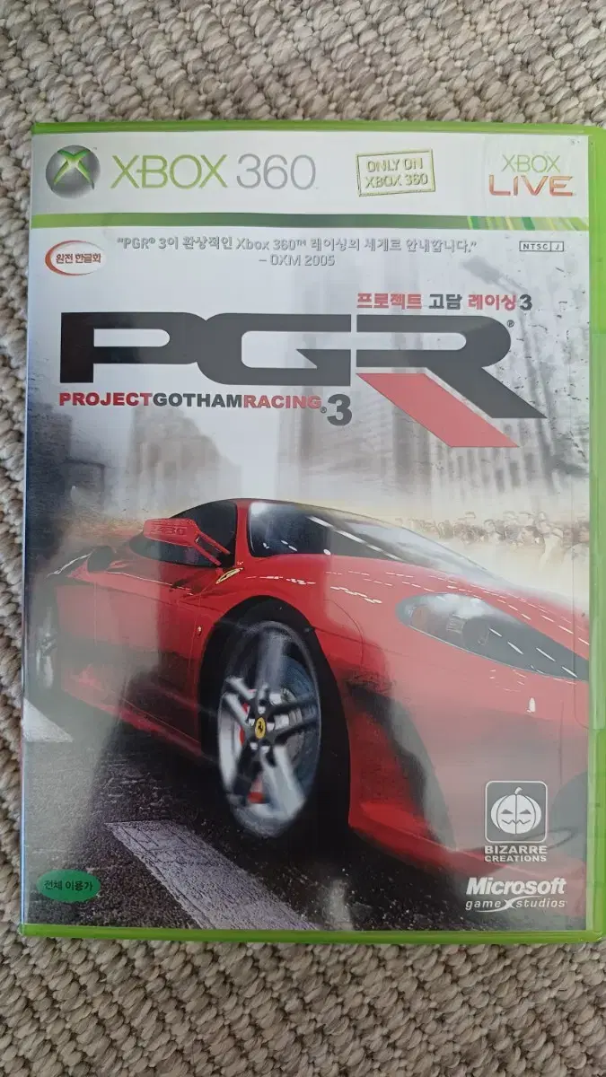 XBOX360 프러젝트 고담 레이싱3