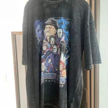 빈티지풍 티셔츠 사다코 챠키제이슨 등