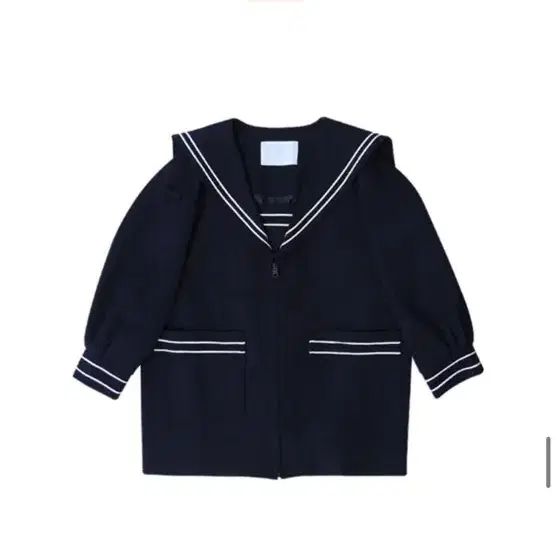 ((가격내림))프레클 sailor navy midi jacket 세일러