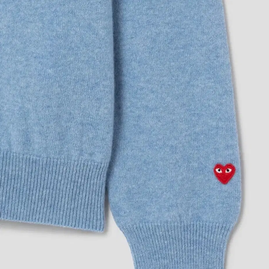 꼼데가르송 니트 Small Red Heart Wappen Sweater