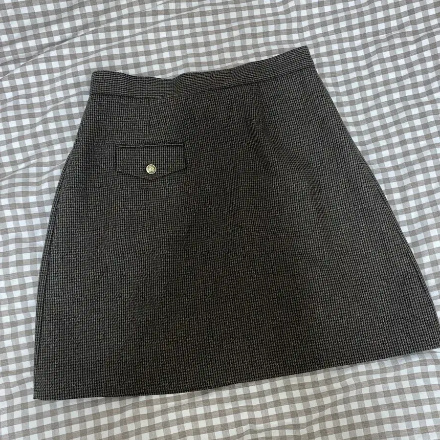 틸아이다이 Dulce wool skirt(brown) 울스커트