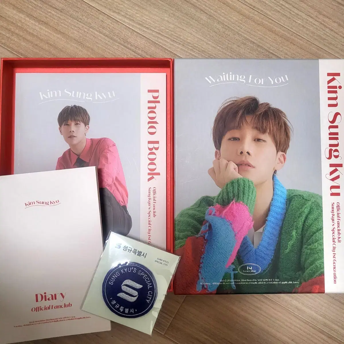 Infinite kim sungkyu sungkyu Sungkyu Special City Official 1st Edition season's greetings wts Sell