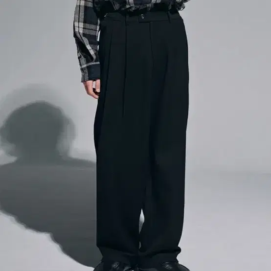 노운 pleated wide pants 블랙 2사이즈