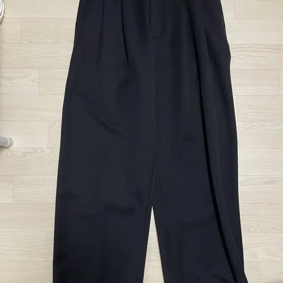 노운 pleated wide pants 블랙 2사이즈