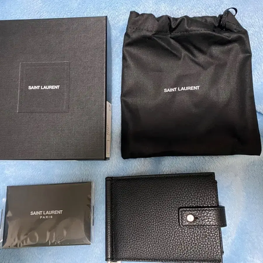 [미사용 새제품] ysl 생로랑 남성 머니클립