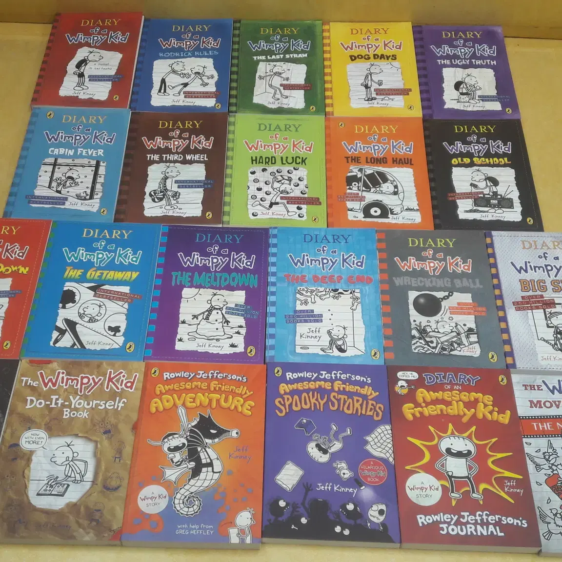 DIARY of a Wimpy kid Box OF BOOKS 전 22권