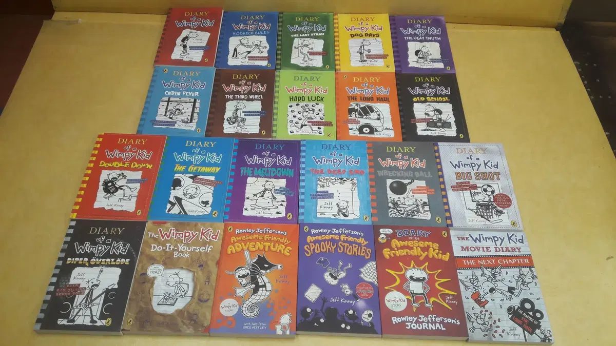 DIARY of a Wimpy kid Box OF BOOKS 전 22권