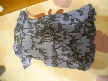 EVEX by KRIZIA 얼룩말 패턴 저지 원피스 40