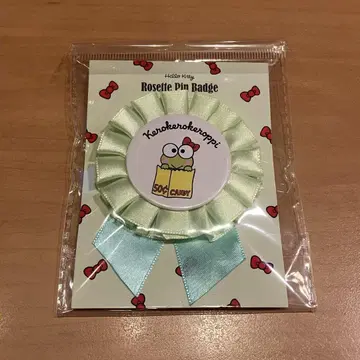 헬로키티 전시 한정판 케로케로로케로피 로제타 캔뱃지