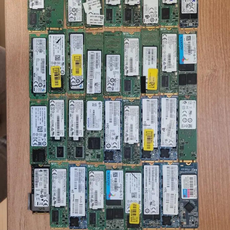 노트북, 데스크탑) M.2 SATA SSD128g 여러개