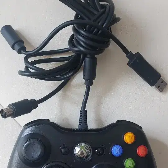 XBOX360 정품  유무선 컨트롤러, 리시버