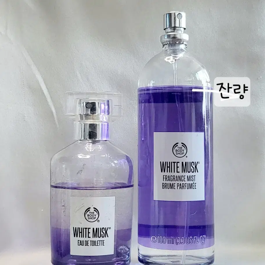 더 바디샵 화이트머스크 EDT 60/100ml (2종일괄)